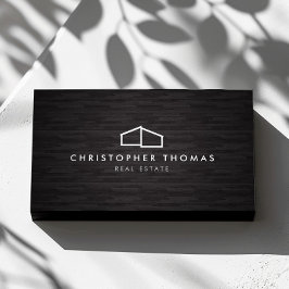 Tarjeta De Visita Arquitectura Moderna Con Logotipo Doméstico, Mader