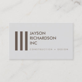 Tarjeta De Visita Arquitectura Moderna, Construcción, Diseño 3