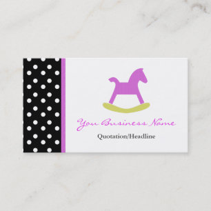 Tarjeta de visita arreglada lunar