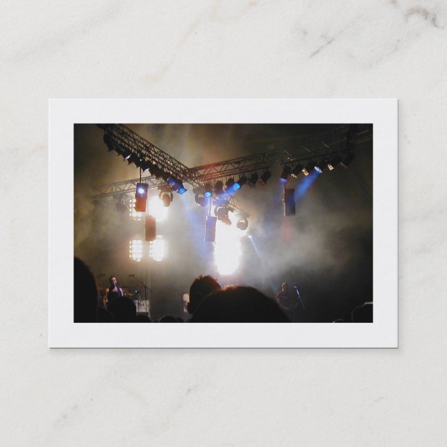 Tarjeta De Visita Arreglo de iluminación, minifoto (Anverso)