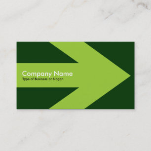 Tarjeta De Visita Arrow v3 (Martian Green) - Dark Green 003300