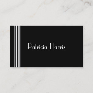 Tarjeta De Visita Art déco