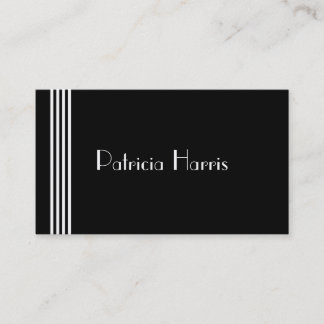 Tarjeta De Visita Art déco