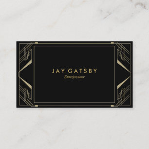 Tarjeta De Visita Art déco/arte Nouveau