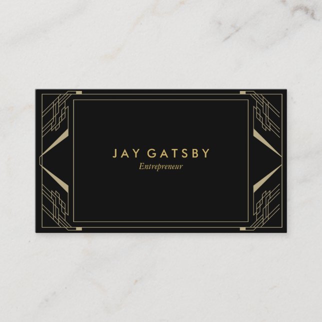 Tarjeta De Visita Art déco/arte Nouveau (Anverso)