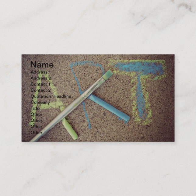 TARJETA DE VISITA ARTE (Anverso)