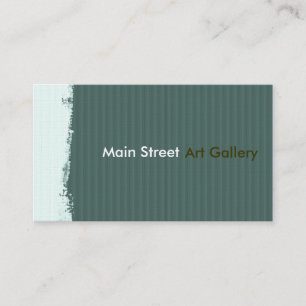 Tarjeta De Visita Arte abstracto de Splat de las pinceladas
