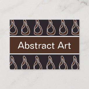 Tarjeta De Visita Arte abstracto moderno