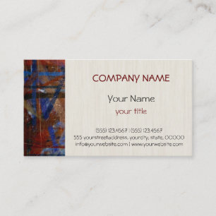 Tarjeta De Visita Arte abstracto profesional moderno