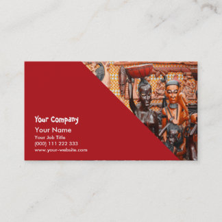 Tarjeta De Visita Arte africano