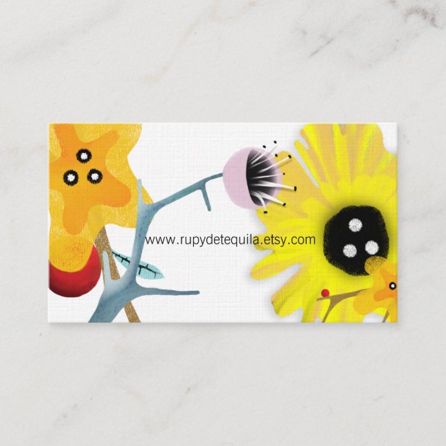 Tarjeta De Visita Arte de acuarela (Anverso)