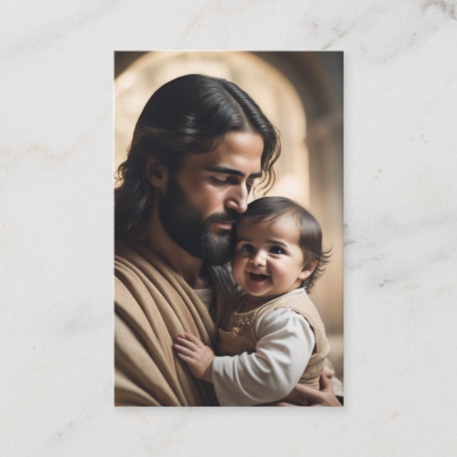 Tarjeta De Visita arte de Jesús (Anverso)
