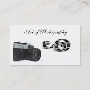 Tarjeta De Visita Arte de la fotografía