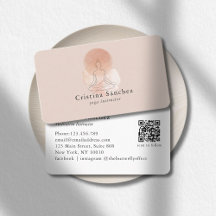 Arte de línea minimalista Mujer Yoga Meditación Có