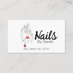 Tarjeta De Visita Arte de Nail