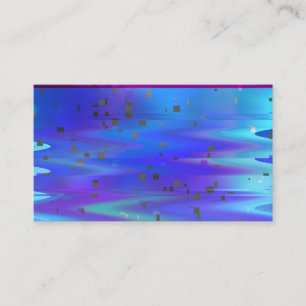 Tarjeta De Visita Arte de píxeles de estética vaporwave de fallas an