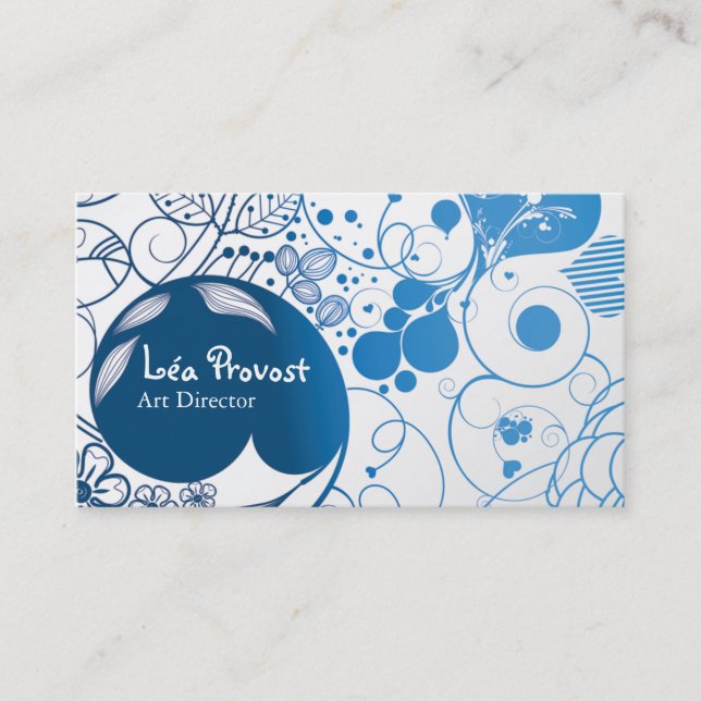 Tarjeta de visita Arte Director (Anverso)