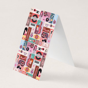 Tarjeta De Visita Arte pop musical