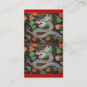 Tarjeta De Visita Arte surcoreano Namdaemun Sungnyemun del dragón