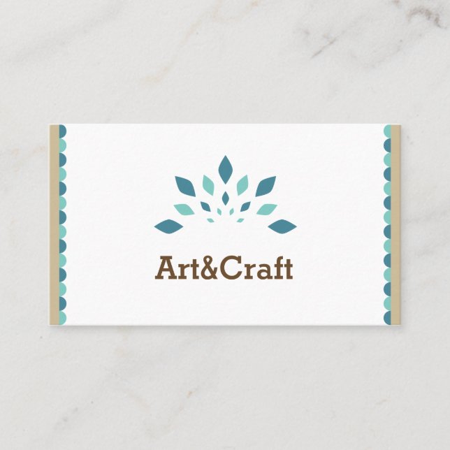 Tarjeta De Visita Arte y arte (Anverso)