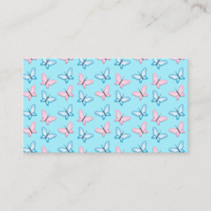 Tarjeta De Visita Arte Y Artesanía De Mariposa