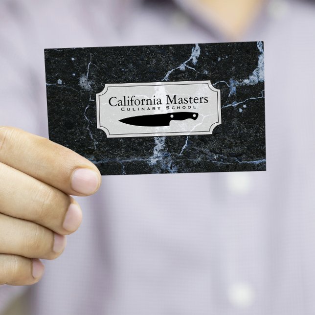 Tarjeta De Visita Artes culinarias | Chef | Marcado (Subido por el creador)