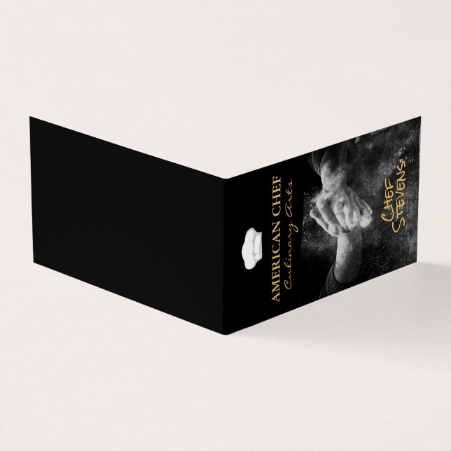 Tarjeta De Visita Artes culinarias | Pastry Chef (Exterior)