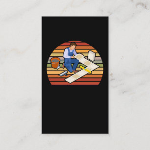 Tarjeta De Visita Artesanos de mosaico de estilo vitícola de la bal