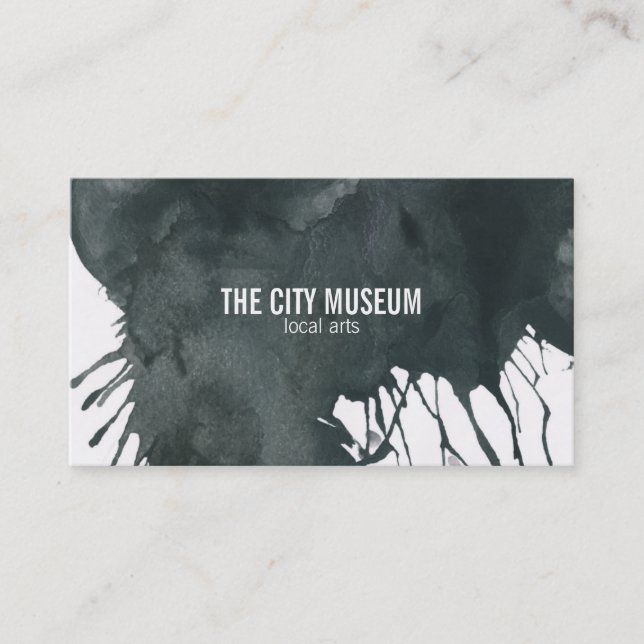 Tarjeta De Visita Artista (Anverso)