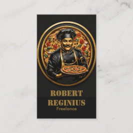 Tarjeta De Visita Artista culinaria: Capunk de Chef Pizza 2980