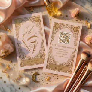 Tarjeta De Visita Artista de Cejas Celestial Beauty Branding