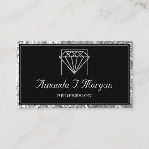 Tarjeta De Visita Artista de lujo planificador de boda Diamante