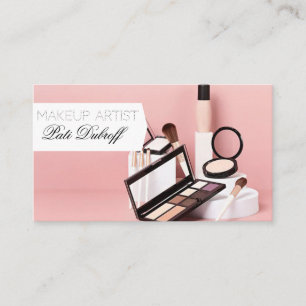 Tarjeta De Visita Artista de maquillaje