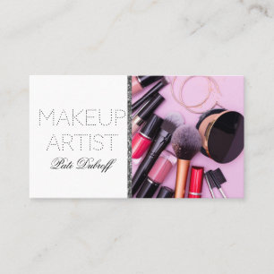 Tarjeta De Visita Artista de maquillaje