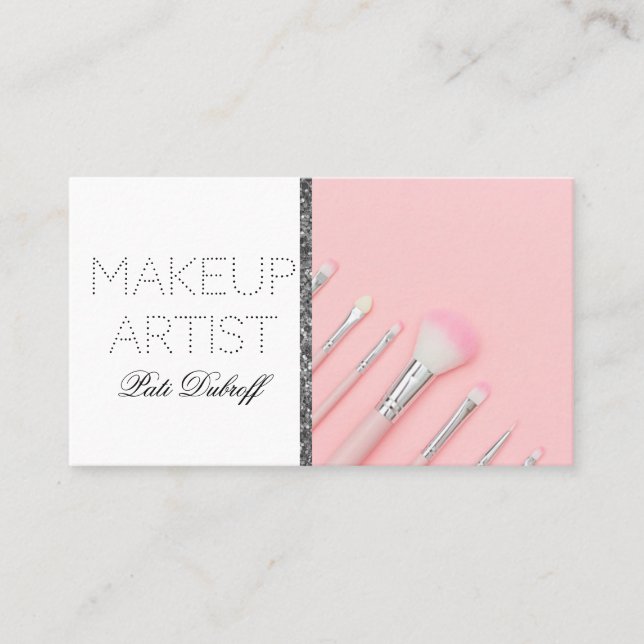 Tarjeta De Visita Artista de maquillaje (Anverso)
