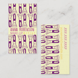 Tarjeta De Visita Artista de maquillaje