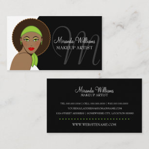 Tarjeta De Visita Artista de Maquillaje
