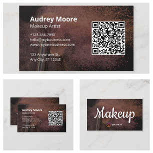 Tarjeta De Visita Artista de Maquillaje
