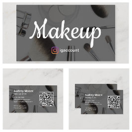 Tarjeta De Visita Artista de maquillaje
