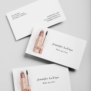 Tarjeta De Visita Artista de maquillaje