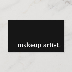 Tarjeta De Visita artista de maquillaje