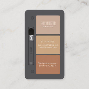 Tarjeta De Visita Artista de maquillaje