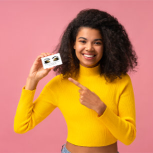 Tarjeta De Visita Artista de maquillaje azota el chocolate blanco ne