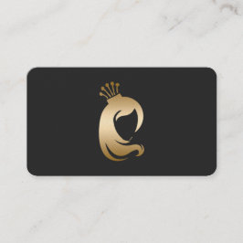 Tarjeta De Visita Artista de maquillaje barnizado