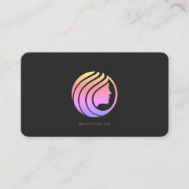 Tarjeta De Visita Artista de maquillaje Belleza Esteticista Cabello 