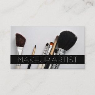 Tarjeta De Visita Artista de maquillaje, Cosmetólogo, Belleza, Sal
