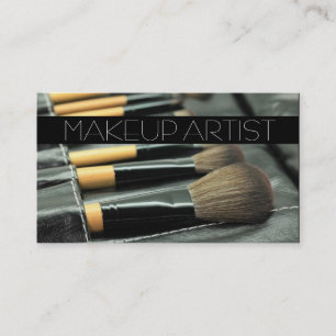 Tarjeta De Visita Artista de maquillaje, Cosmetólogo, Belleza, Sal