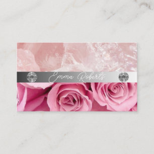 Tarjeta De Visita Artista de Maquillaje de Belleza Glam Glitter Pest