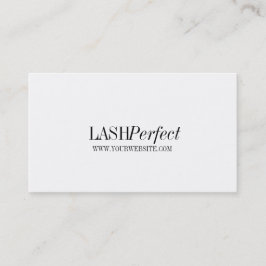 Tarjeta De Visita Artista de maquillaje de Extensiones Lash Profesio