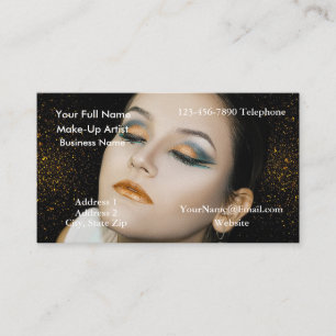 Tarjeta De Visita Artista de Maquillaje de HAMbyWG o foto de cualqui
